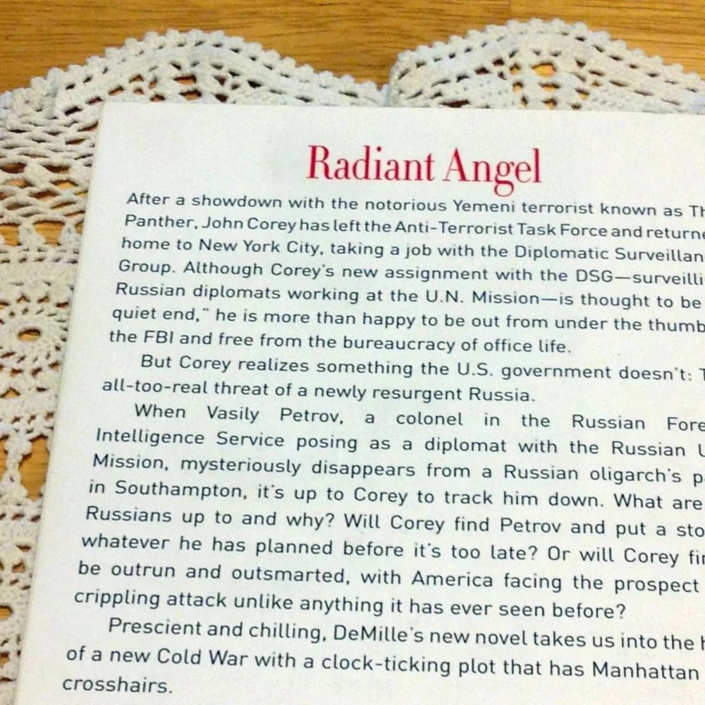 Book Sale! 3 for $10! Military Thriller - Radiant Angel, Nelson DeMille